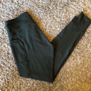 Olive green Athelta leggings